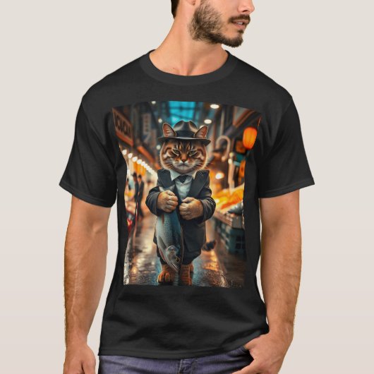 De Poesvader's Vangst T-shirt (Voorkant)