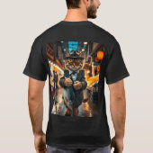 De Poesvader's Vangst T-shirt (Achterkant)