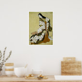 De Poetess Ono no Komachi Poster (Keuken)
