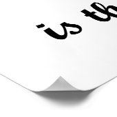 De poëzie van de realiteit poster (Hoek)