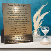 De poëzie van elke Kind Fotoplaat (Zijkant)