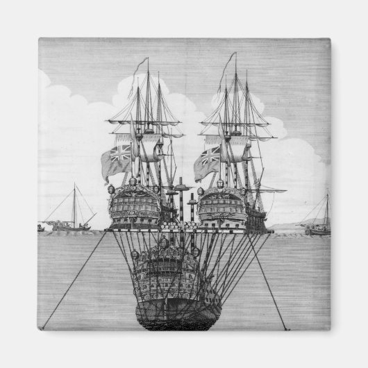 De poging om de HMS Royal te redden Magneet (Voorkant)