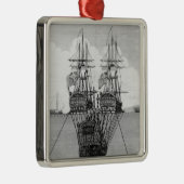 De poging om de HMS Royal te redden Metalen Ornament (Rechts)