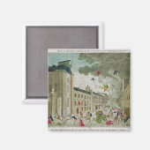 De poging tot moord op Napoleon Bonaparte Magneet (Voorkant / Achterkant)