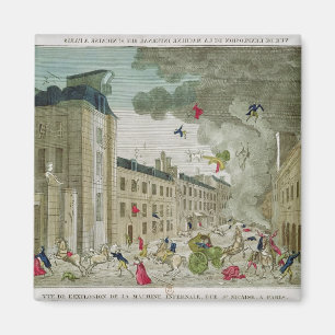 De poging tot moord op Napoleon Bonaparte Magneet