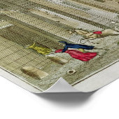 De poging tot moord op Napoleon Bonaparte Poster (Hoek)