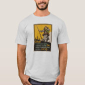 De "Poilu" van WWI - Reenact T-shirt (Voorkant)
