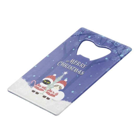 De Poiluna van Jouw naam Creditkaart Flessenopener (Voorkant Gekanteld)