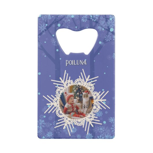 De Poiluna van Jouw naam Creditkaart Flessenopener (Achterkant)