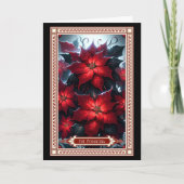 De Poinsettia Tarot Kaart (Voorkant)