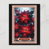 De Poinsettia Tarot Kaart (Voorkant)