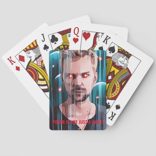 DE POKER IS NIET ALLEEN EEN GAME! BICYCLE PLAYCARD POKERKAARTEN (Achterkant)