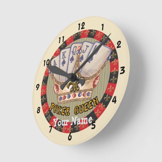 De Poker Koningin Klok (Hoek)