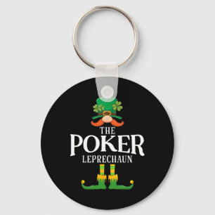 De Poker Leprechaun St Patricks Dag Matching  Sleutelhanger