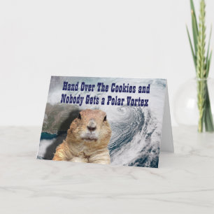 De Polaire Draaikolk van de Dag van Groundhog Kaart