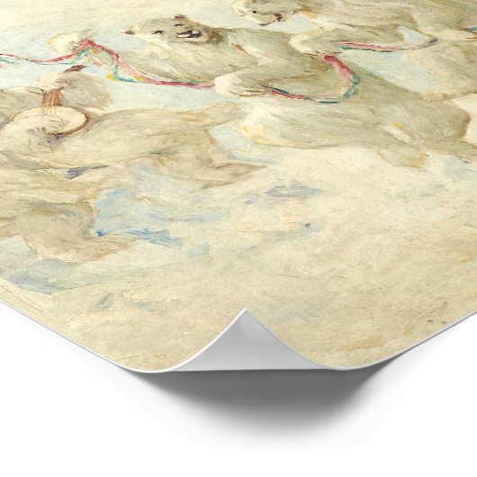 De Polar Beer Dance | Frederick Stuart Church Poster (Hoek)