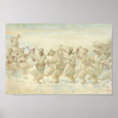 De Polar Beer Dance | Frederick Stuart Church Poster (Voorkant)