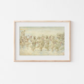 De Polar Beer Dance | Frederick Stuart Church Poster