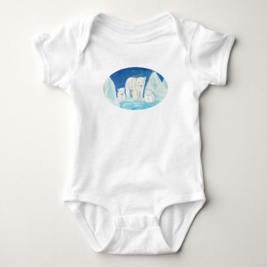 De Polar Beer Family & Me Romper (Voorkant)