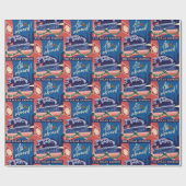 De Polar Express - Alles aan boord! Cadeaupapier (Vlak)