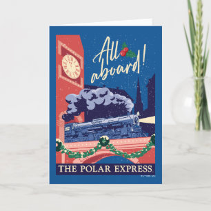 De Polar Express - Alles aan boord! Feestdagen Kaart