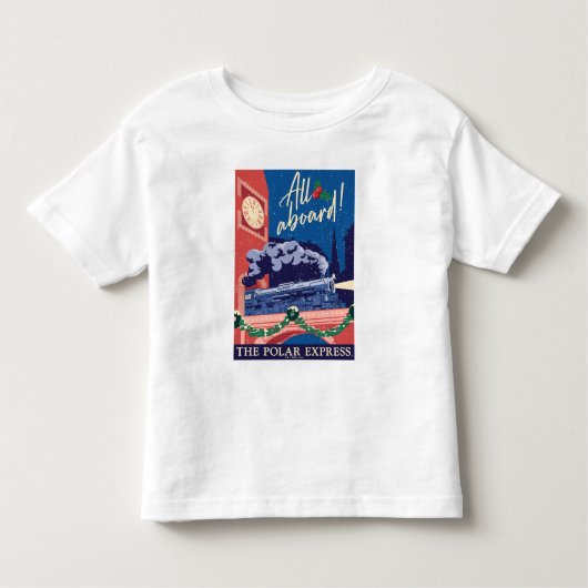 De Polar Express - Alles aan boord! Kinder Shirts (Voorkant)