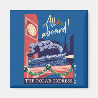 De Polar Express - Alles aan boord! Magneet