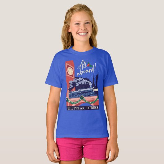 De Polar Express - Alles aan boord! T-shirt (Voorkant volledig)