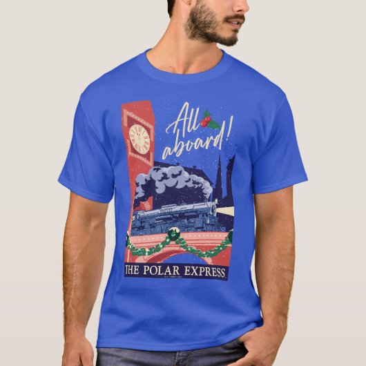 De Polar Express - Alles aan boord! T-shirt (Voorkant)
