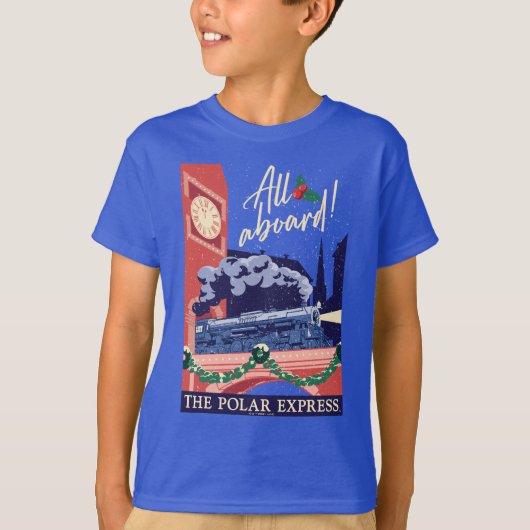 De Polar Express - Alles aan boord! T-shirt (Voorkant)