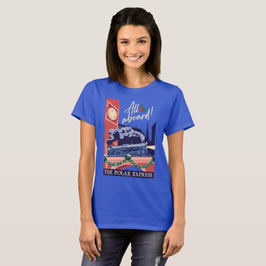 De Polar Express - Alles aan boord! T-shirt (Voorkant volledig)