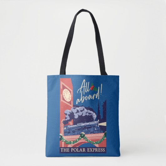 De Polar Express - Alles aan boord! Tote Bag (Voorkant)