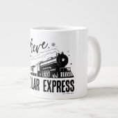 De Polar Express - Geloof |  grafisch Grote Koffiekop (Voorkant rechts)