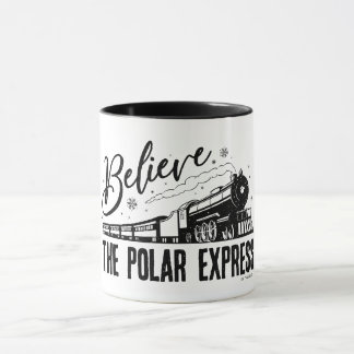 De Polar Express - Geloof |  grafisch Mok