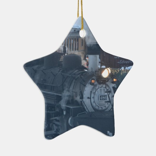 De Polar Express-motor Keramisch Ornament (Rechts)