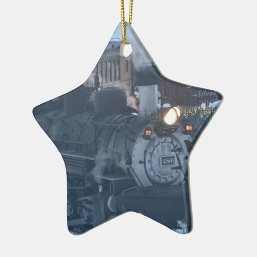 De Polar Express-motor Keramisch Ornament (Links)