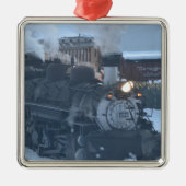 De Polar Express-motor Metalen Ornament (Voorkant)