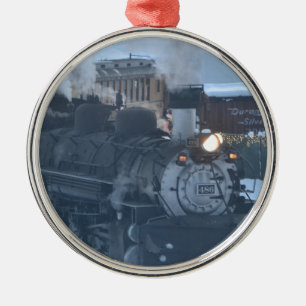 De Polar Express-motor Metalen Ornament
