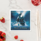 De Polar Express Pajama Slumber Party Servet (Insitu)