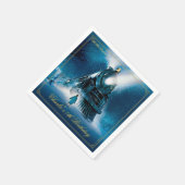 De Polar Express Pajama Slumber Party Servet (Hoek)