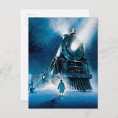 De Polar Express pyjama Briefkaart (Voorkant / Achterkant)