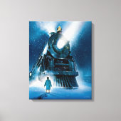 De Polar Express pyjama Canvas Afdruk (Voorkant)