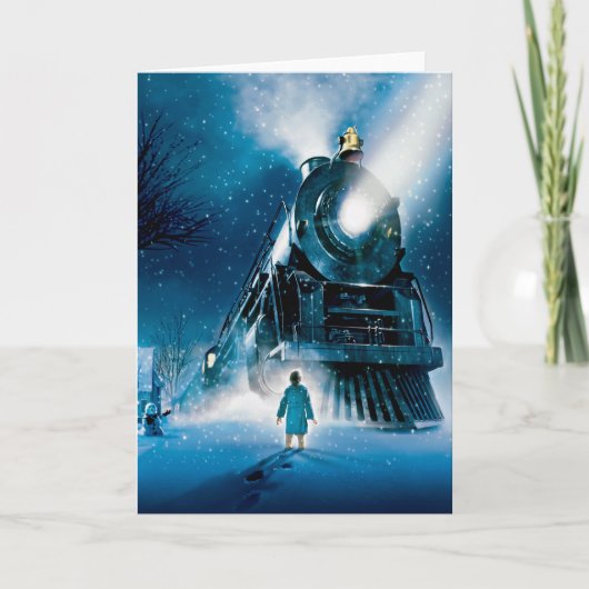 De Polar Express Pyjama Kaart (Voorkant)