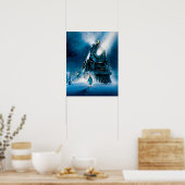 De Polar Express pyjama Poster (Keuken)