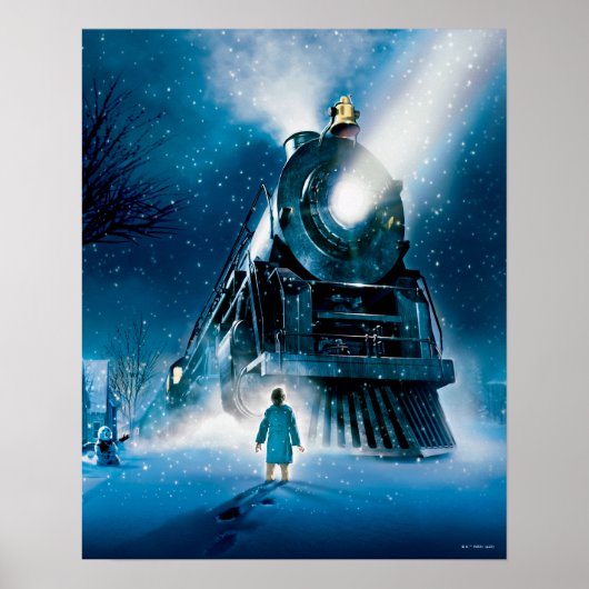 De Polar Express pyjama Poster (Voorkant)