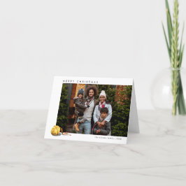 De Polar Express Sleigh Bell | Kerstfoto Feestdagen Kaart