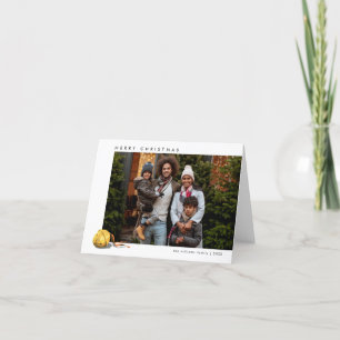 De Polar Express Sleigh Bell   Kerstfoto Feestdagen Kaart