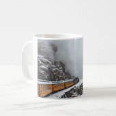 De polardrukregel zet de bocht om koffiemok (Voorkant links)