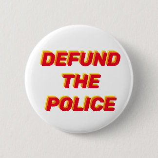 DE POLICE BLM-BUTTON VERDEDIGEN RONDE BUTTON 5,7 CM