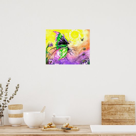 De polinatin Prominade Poster (Keuken)